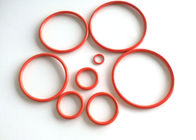 Le rouge bleu de compression de fabricants d'anneau fait sur commande à hautes températures en caoutchouc de joint a coloré le joint de joint circulaire de silicone