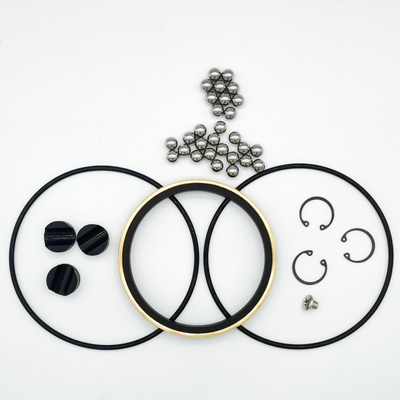105PCS Boules d'acier pivotantes ensemble de réparation de joints 4 pouces 15k Kit Tsi Avec boule boucle anneau de laiton