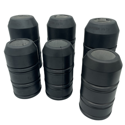 2-7/8'' 3-1/2''TA Style caoutchouc champs pétroliers Swabs Coupes de fil de fer de base en acier Tubing pour le sous-fond de l'équipement de champs pétroliers
