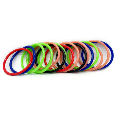 Fabrique de joints en caoutchouc à bas prix 60 Shore A couleur caoutchouc de silicone O anneaux