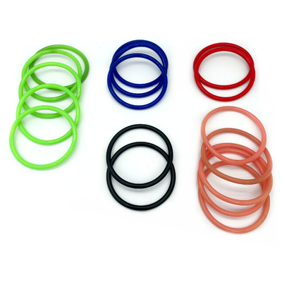 Professionnel 40~60 Shore A couleur de caoutchouc de silicone doux Seal O Ring