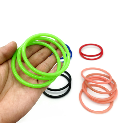 Professionnel 40~60 Shore A couleur de caoutchouc de silicone doux Seal O Ring