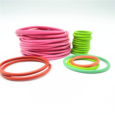 NBR HNBR FKM Sceau en caoutchouc de silicone O Ring Tailles et couleurs différentes Accepter sur mesure