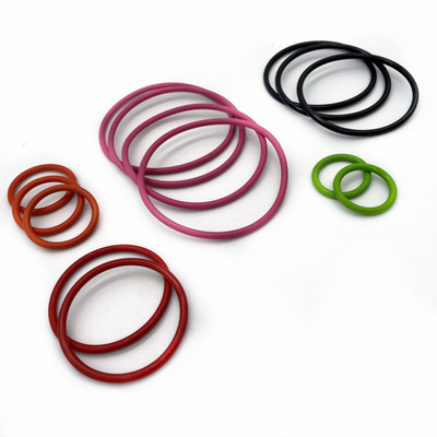Rings en caoutchouc de silicone écologique résistance à la traction 500 psi