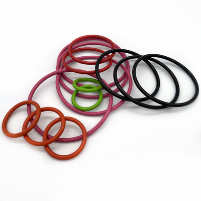 Rings en caoutchouc de silicone écologique résistance à la traction 500 psi