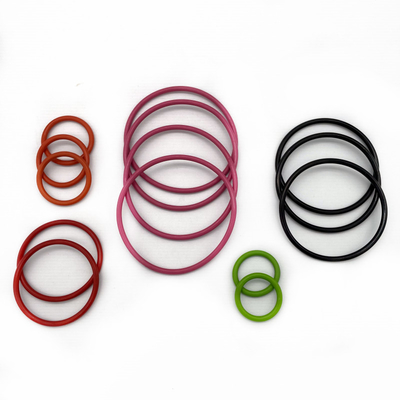 Rings en caoutchouc de silicone écologique résistance à la traction 500 psi