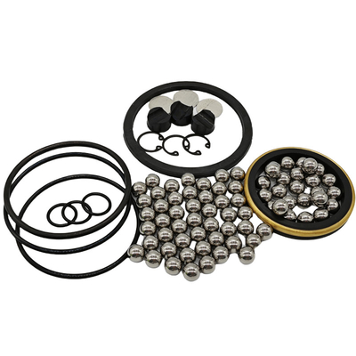 2" SMI Tubes à bobine surdimensionnés Joints pivotants Kit de réparation Anneaux avec 105 boules en acier inoxydable