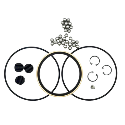 Kit de réparation des articulations pivotantes TSI de 4 pouces et 15 kilos avec boucle à billes, joints en laiton, joints en caoutchouc, boules en acier de 3/8 pouces