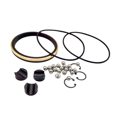 Kit de réparation des articulations pivotantes TSI de 4 pouces et 15 kilos avec boucle à billes, joints en laiton, joints en caoutchouc, boules en acier de 3/8 pouces