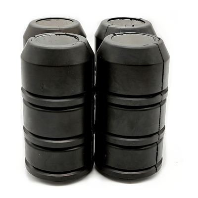 2.875 pouces écouvillons en caoutchouc tasses pour écouvillons avec noyau en aluminium