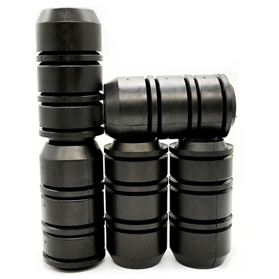 2 7/8 3 1/2 pouces de noyau d'acier d'aluminium Swab de fil de coupe de forage de puits de pétrole