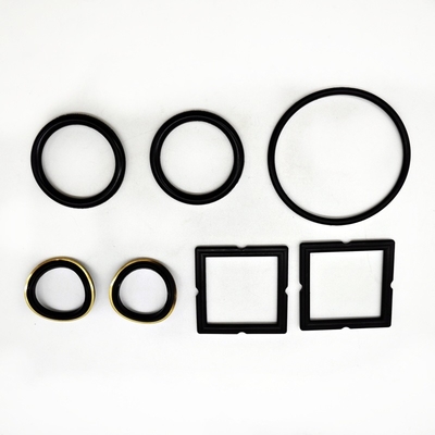 Service standard MSI Noir Buna HSN FKM Kit de scellé de soupape à prise avec inserts en laiton