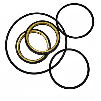Kit de scellés doux en PTFE noir pour le trou en aval des champs pétrolifères 3' × 3' pouces 1002 soupape de prise à couple faible