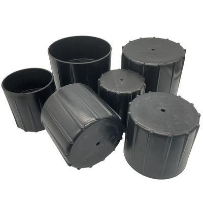 Standard API 2 3/8" PP Caps de tuyaux à huile protégés par des fils en plastique