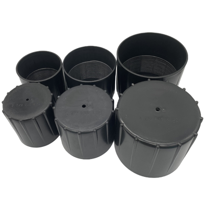 2-7/8" 3 1/8" HDPE PP Protecteurs de fils de tuyaux en plastique pour l'industrie du forage pétrolier