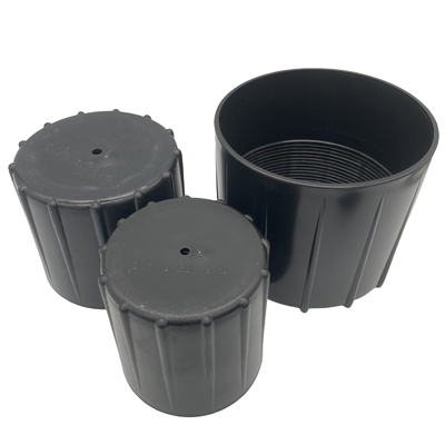 Protecteur de fil en plastique de haute durabilité noir pour tuyaux à huile