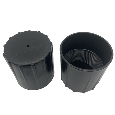 2 3/8" 2 7/8" 3 1/2" EUE Tubes Protecteurs de fils en plastique Couleur noire