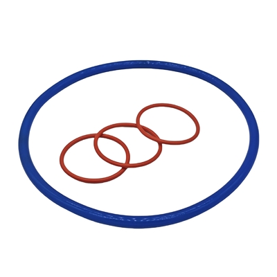 Service personnalisé Rings en caoutchouc de silicone écologique avec résistance à la traction de 500 psi
