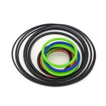Anneaux O personnalisés en silicone vert avec une résistance à la traction de 500 PSI