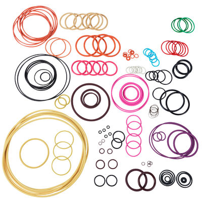 Rings en caoutchouc résistant aux produits chimiques FKM résistants aux produits pétroliers et pétrochimiques