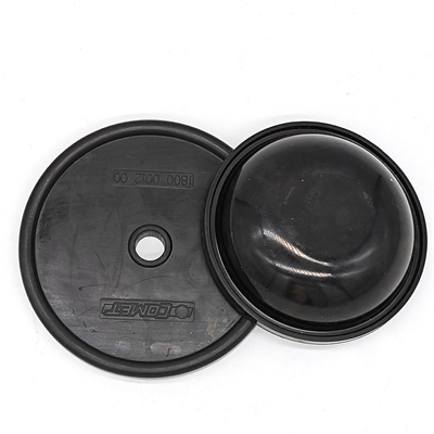 Membrane de pompe à diaphragme en caoutchouc à nitrile ou FKM OEM ODM Service personnalisé
