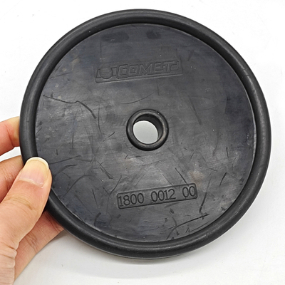 Membrane de pompe à diaphragme en caoutchouc à nitrile ou FKM OEM ODM Service personnalisé