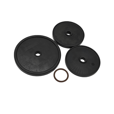 Pompes à joints à membrane à résistance à l'abrasion noire