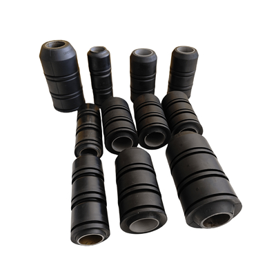 Godets de racleur en caoutchouc durables pour puits de pétrole, 40-90 Shore A