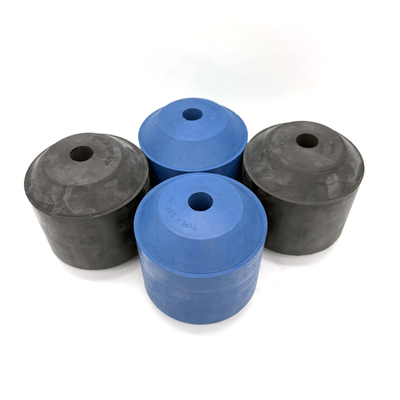 40 à 60 Shore A 3/8" à 5/8" H type économiseur d'huile caoutchouc noir et bleu