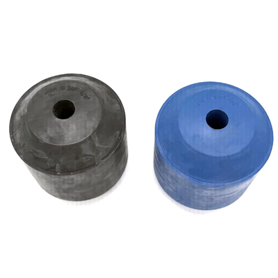 40 à 60 Shore A 3/8" à 5/8" H type économiseur d'huile caoutchouc noir et bleu