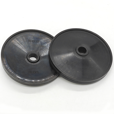 Diaphragme en caoutchouc de type NBR FKM noir pour pompe Ar30