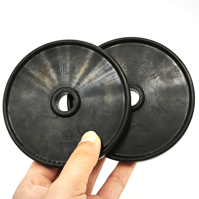 620080 Modèle NBR Membrane en caoutchouc nitrile butadiène pour pompes à diaphragme et accumulateurs hydrauliques