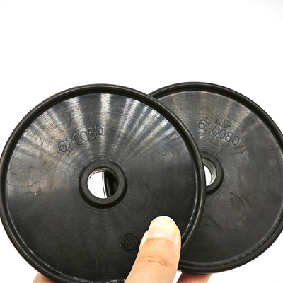 620080 Modèle NBR Membrane en caoutchouc nitrile butadiène pour pompes à diaphragme et accumulateurs hydrauliques