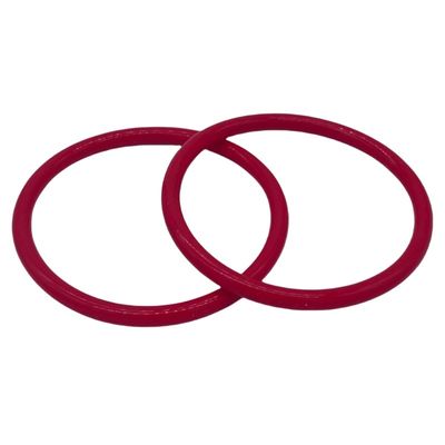 Joint torique en caoutchouc silicone flexible résistant aux hautes températures, personnalisable pour diverses applications