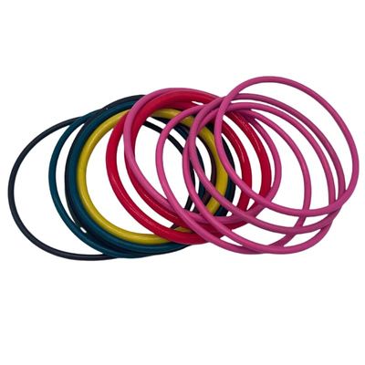 Joint torique en caoutchouc silicone flexible résistant aux hautes températures, personnalisable pour diverses applications