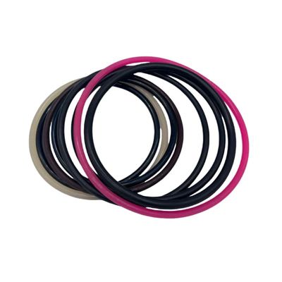 Joint torique en caoutchouc silicone flexible résistant aux hautes températures, personnalisable pour diverses applications