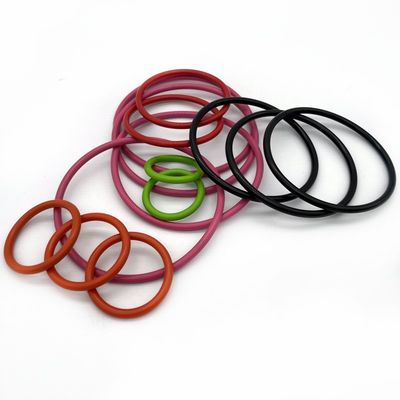 Taille personnalisée PTFE NBR FKM EPDM Rubber O-Ring Seal avec couleur personnalisée pour diverses applications