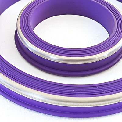 Sceau d'union de marteau HNBR avec anneau inoxydable: résistance à la chaleur et à l'abrasion supérieure pour les applications pétrolières de 15 000 PSI