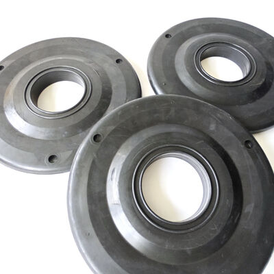 Essuie-tout industriel pour tiges de forage en caoutchouc, 9 pouces, plat, NBR HNBR, pour tubes de pétrole et de gaz de 68 mm de diamètre intérieur