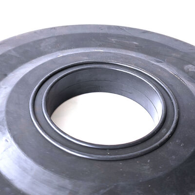 Essuie-tout industriel pour tiges de forage en caoutchouc, 9 pouces, plat, NBR HNBR, pour tubes de pétrole et de gaz de 68 mm de diamètre intérieur