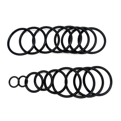 O-Rings à base de nitrile résistant à l'huile avec une dureté de 70-90 Shore A et des tailles personnalisées pour l'étanchéité industrielle