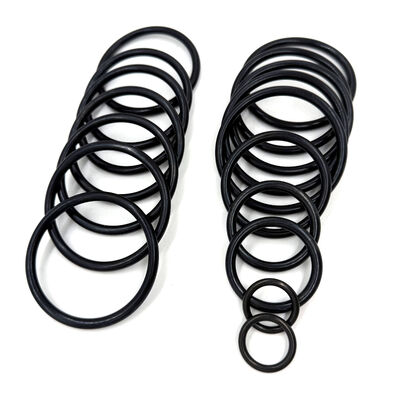 O-Rings à base de nitrile résistant à l'huile avec une dureté de 70-90 Shore A et des tailles personnalisées pour l'étanchéité industrielle