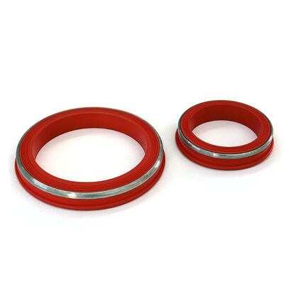 Résistant à la température FKM style de lèvres Hammer Union Seals avec anneau SS Conçu pour les environnements H2S & CO2