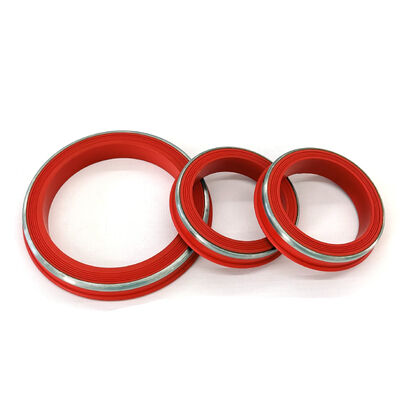 Résistant à la température FKM style de lèvres Hammer Union Seals avec anneau SS Conçu pour les environnements H2S & CO2