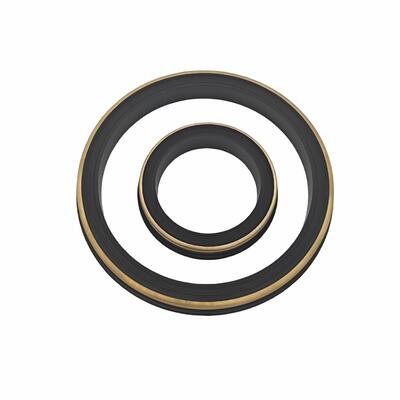 Joints d'union à marteau NBR de qualité supérieure avec anneau anti-extrusion en laiton | Fig 602, 1002, 1502 Joints à lèvres haute pression | Joints en nitrile pour champs pétrolifères pour pipeline