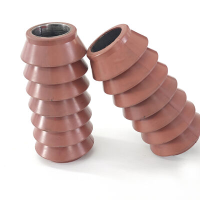 Gobelet en caoutchouc de style SV de 2 1/2 pouces avec conception multi-lèvres flexible et résistante à l'abrasion pour les applications de champs pétrolifères