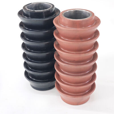 2 1/2 pouces SV Type Swab Cup avec caoutchouc + noyau métallique pour la récupération de fluide à haute performance dans le service de puits de pétrole