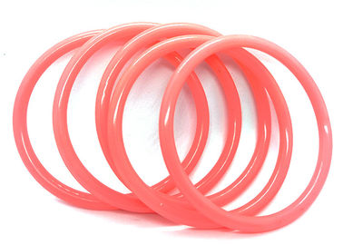 Rond doux résistant à la chaleur de joints circulaires en caoutchouc de silicone formé avec différentes couleurs