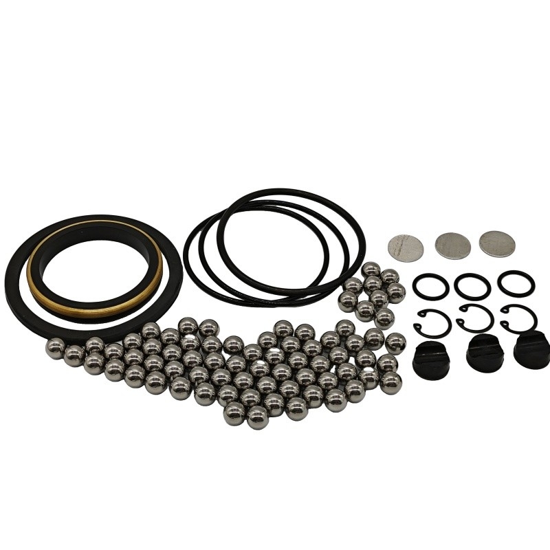 2 "SMI Stainless Rubber Seal Kit de réparation de joints pivotants surdimensionnés avec laveuse en aluminium