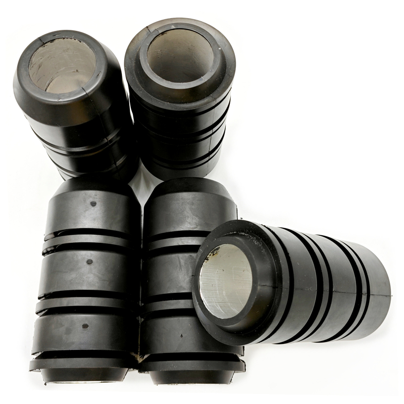 2 7/8 3 1/2 pouces de noyau d'acier d'aluminium Swab de fil de coupe de forage de puits de pétrole